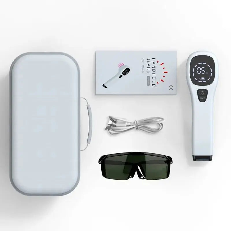 Handheld Laser Therapy for Dogs 2*808nm Laser Diode Red Light Therapy for Pain Relief&Wound Healing&Joint/Muscle Stiffness