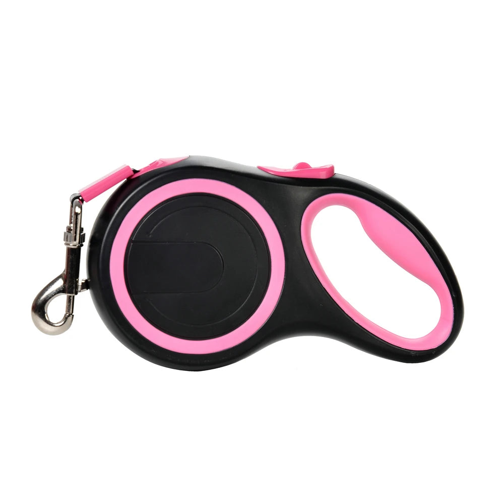 Dog Leash Retractable Roulette Collar for Small Big Dogs Accessories Adjustable Walking Hiking French Bulldog Rope