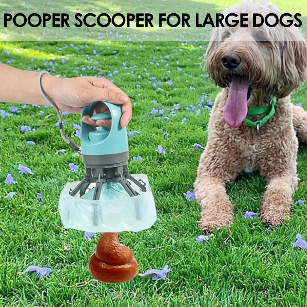 Sanitary Dog Waste Picker Upper Pooper Scoopers Dog Portable Design Effective and Simple Dog Waste Picker Dog Poop Scooper