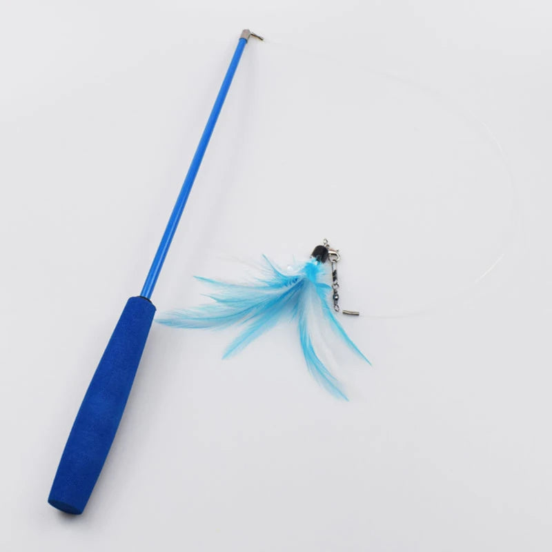 Telescopic Cat Fishing Wand Toy