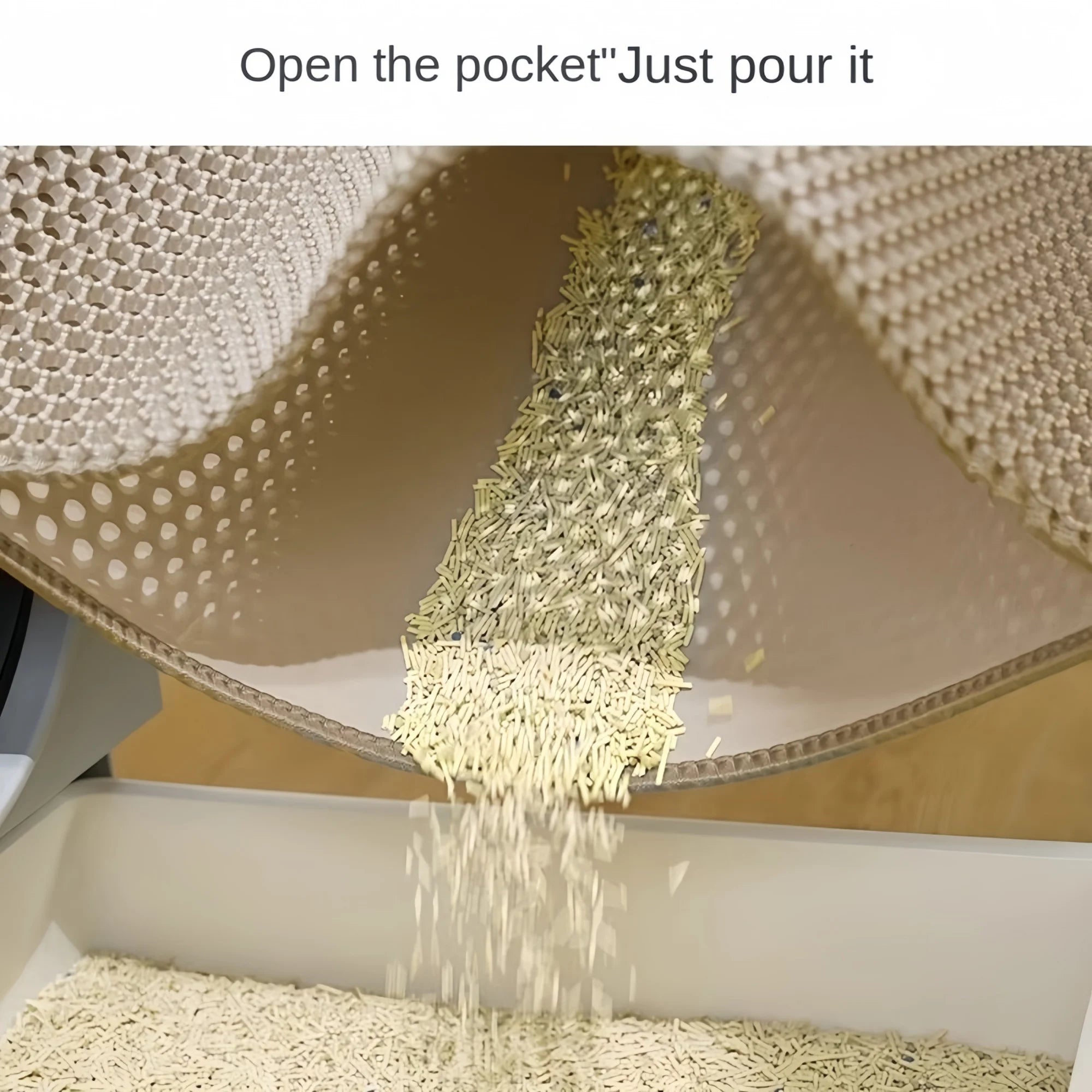 Tapis de Litière pour Chat Grande Taille – Double Couche Imperméable et Antidérapant