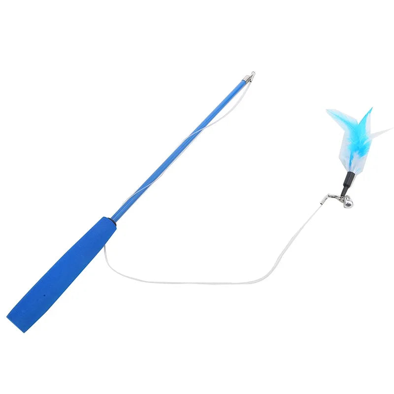 Telescopic Cat Fishing Wand Toy