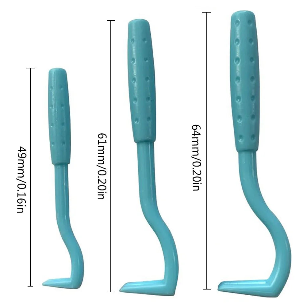 2PCS Pets Tick Removal Tool Dual Teeth Tick Twistered Cats Dogs Cleaning Supplies Mites Twist Hook Remover Hook Pet Supplies